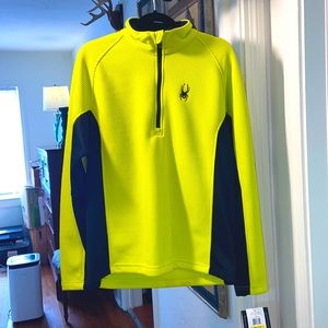 Men’s Spyder Outbound Half Zip Mid WT Core Sweater Size M. New with tags!